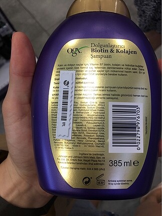 Zara Biotin collagen şampuan