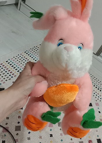 Pembe Peluş Tavşan Oyuncak