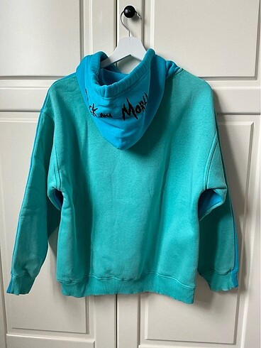 Mavi Jeans Mavi Marka Mavi baskılı kapüşonlu sweatshirt