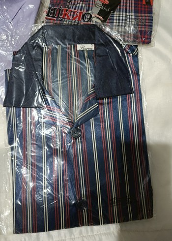 Çok Renkli Uzun Kollu Erkek Pijama Takımı - Görsel 7