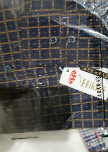 Gri Desenli Kemerli Erkek Gömlek - Görsel 2