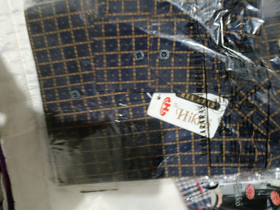 Gri Desenli Kemerli Erkek Gömlek - Görsel 2