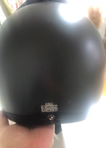 Siyah Minimalist Biker Kask - Görsel 5