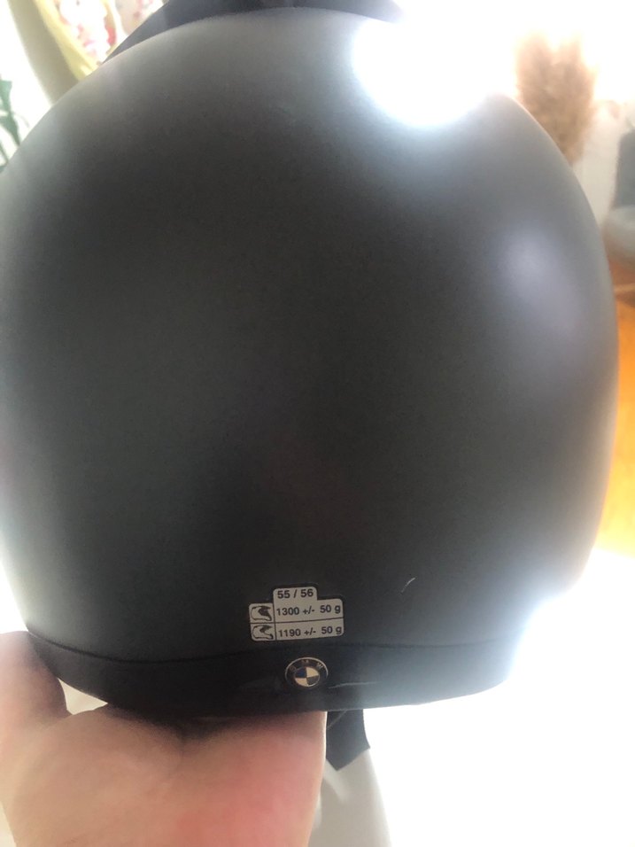 Siyah Minimalist Biker Kask - Görsel 5