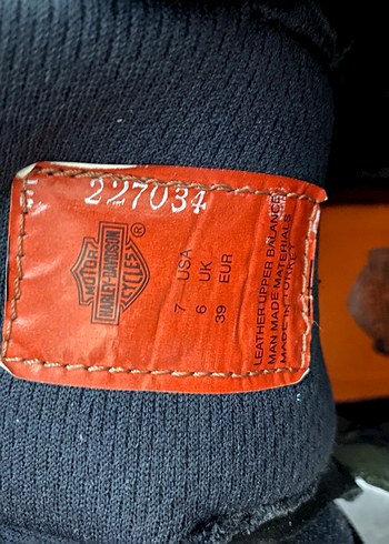 Harley Davidson Siyah Erkek Bot - Görsel 4