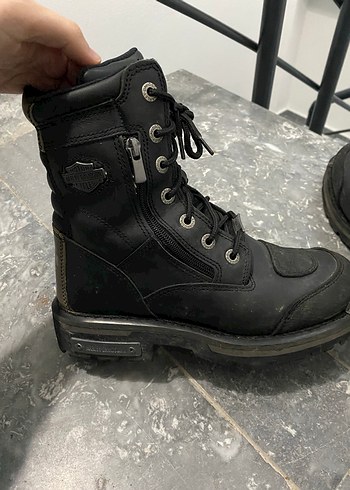 Harley Davidson Siyah Erkek Bot - Görsel 2