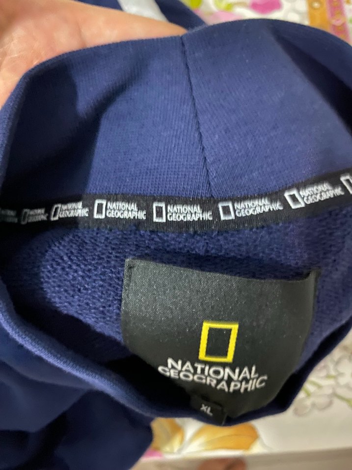 Kadın Lacivert Baskılı Sweatshirt - Görsel 4