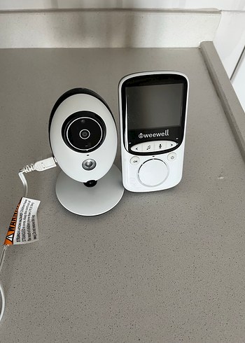 Weewell Bebek Monitörü ve Kamerası Beyaz - Görsel 2