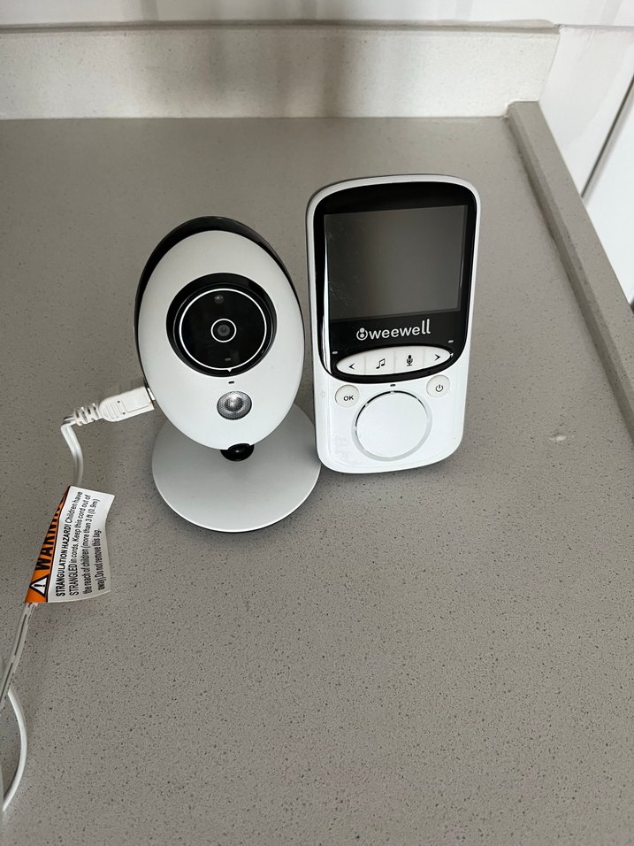 Weewell Bebek Monitörü ve Kamerası Beyaz - Görsel 2