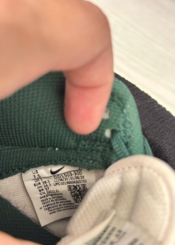 Nike dunk low yesil ayakkabi - Görsel 5