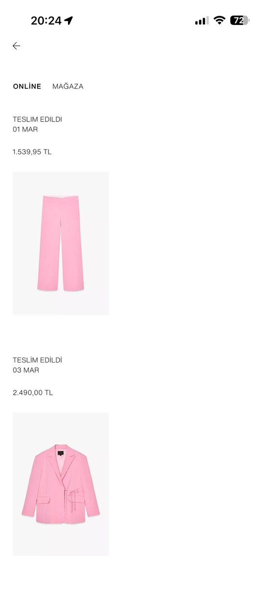 Zara pembe takim - Görsel 3