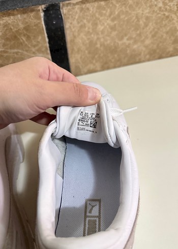 Beyaz Puma Kadın Spor Ayakkabı - Görsel 4