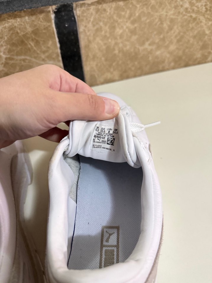 Beyaz Puma Kadın Spor Ayakkabı - Görsel 4