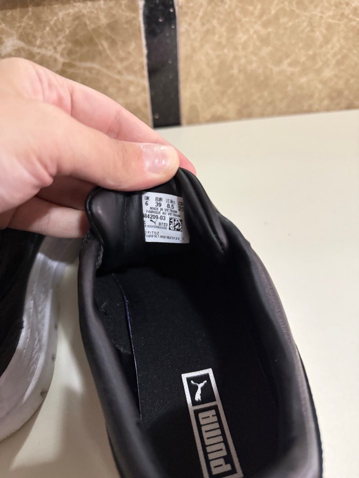 Siyah puma spor ayakkabi - Görsel 4