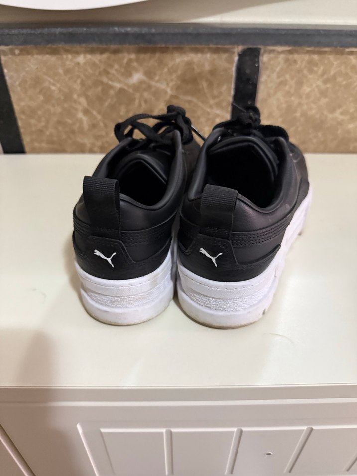 Siyah puma spor ayakkabi - Görsel 3