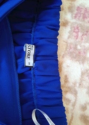 Diğer Mavi Kadın Kumaş Pantolon