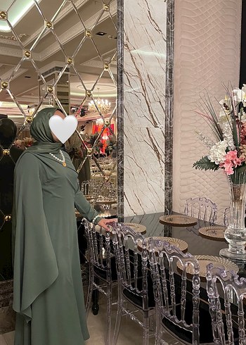 Trendyol & Milla Uzun Kollu Drapeli Khaki Kadın Elbise