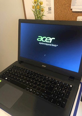 Siyah Acer aspire E5 573g Dizüstü bilgisayar - Görsel 2