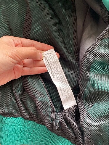 l Beden yeşil Renk Bershka ceket