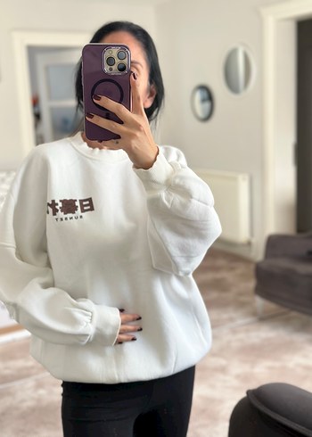 Kahverengi Kartal Baskılı Erkek Sweatshirt - Görsel 2