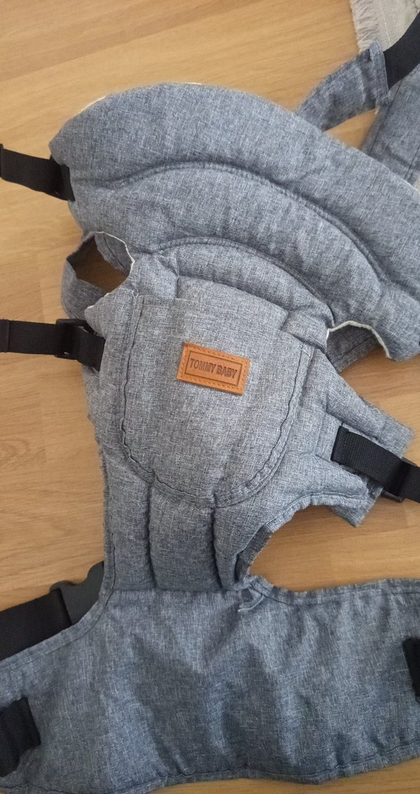 Gri Bebek Taşıyıcı Kanguru - Görsel 2