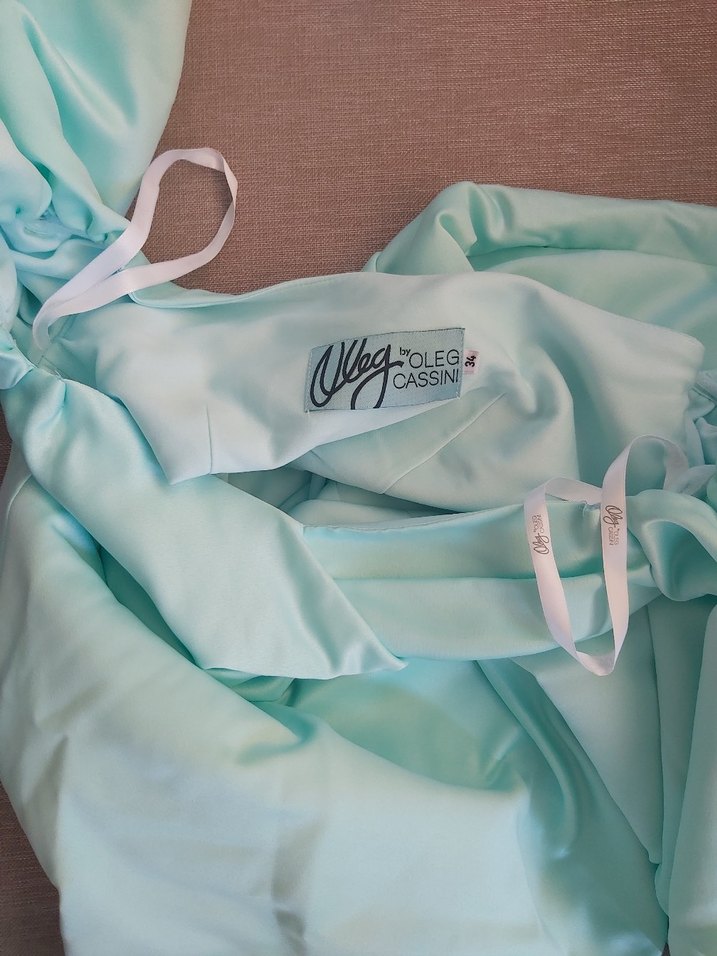 Turkuaz Drapeli Straplez Mini Hamile Bluz - Görsel 4