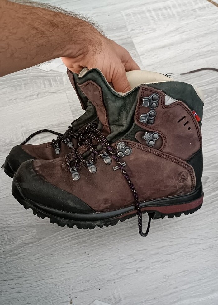 Alfa 39 numara Gore-tex Vibram outdoor bot - Görsel 3