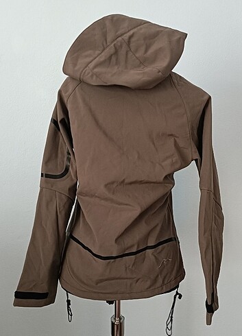 xs Beden kahverengi Renk Swedemount XS kadın outdoor softshell