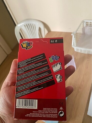 Uno kart oyunu