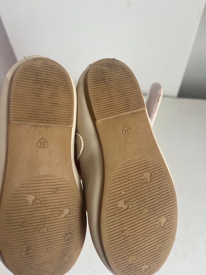 Kız Çocuk Çiçekli Babet Ayakkabı - Görsel 3