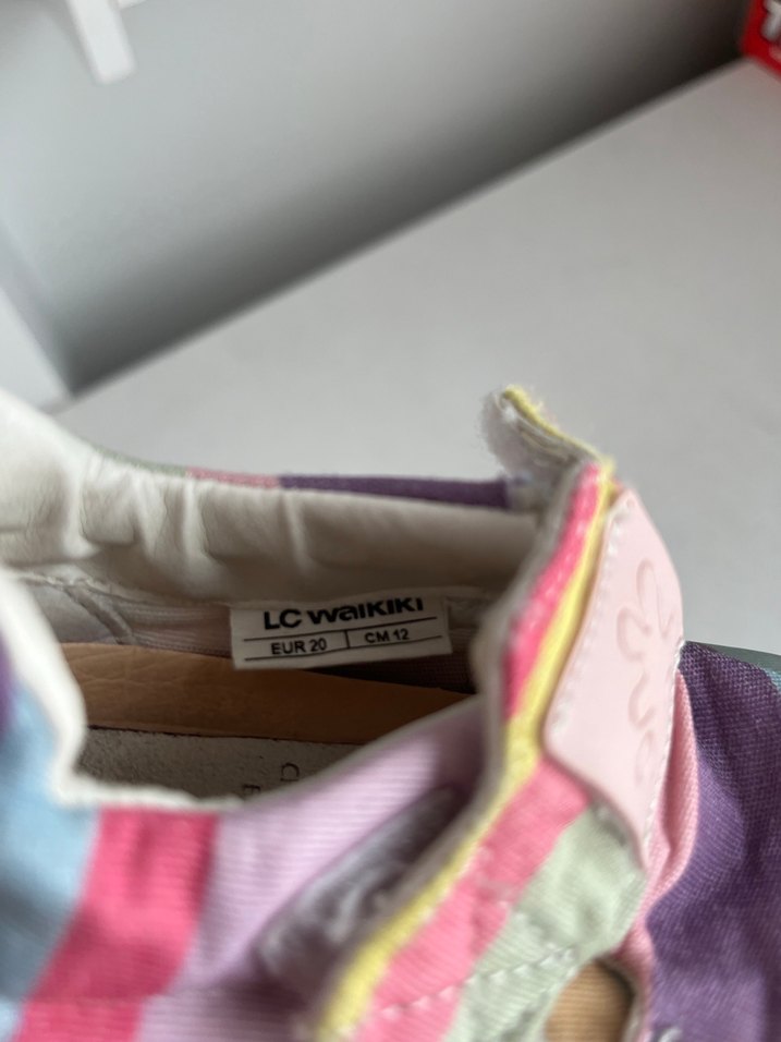 Kız Bebek Çok Renkli İlk Adım Ayakkabısı - Görsel 3