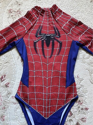 Diğer Spiderman parmak geçirmeli çıtçıtlı body
