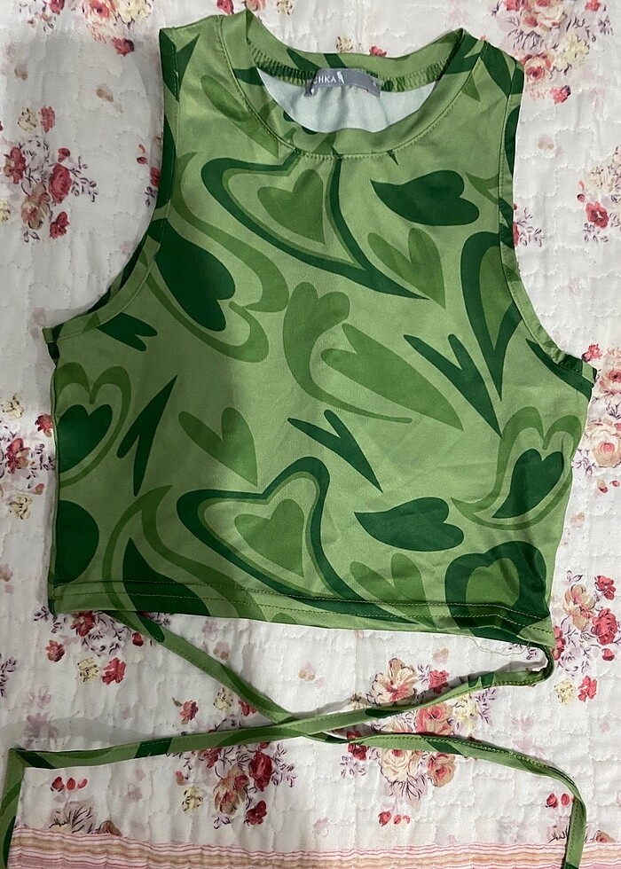 Bağlamalı bluz - Görsel 4