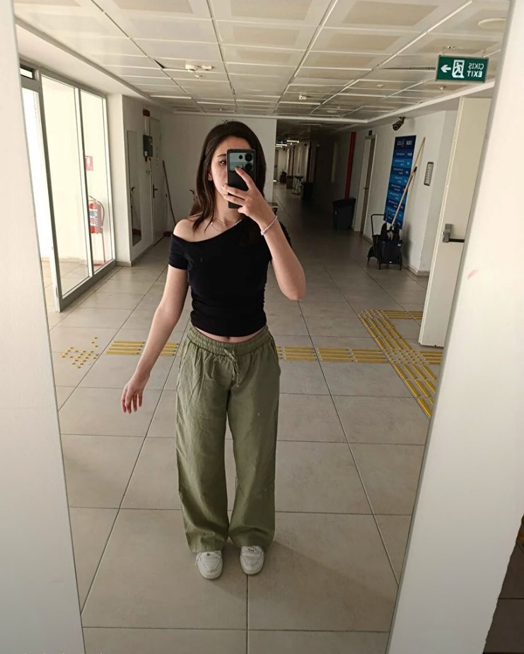 Tymilla tek omzu açık bluz - Görsel 4