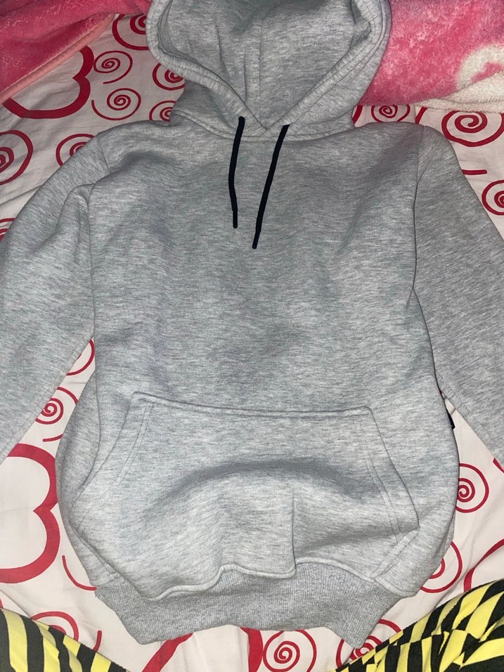 Gri sweatshirt 3 iplik - Görsel 2