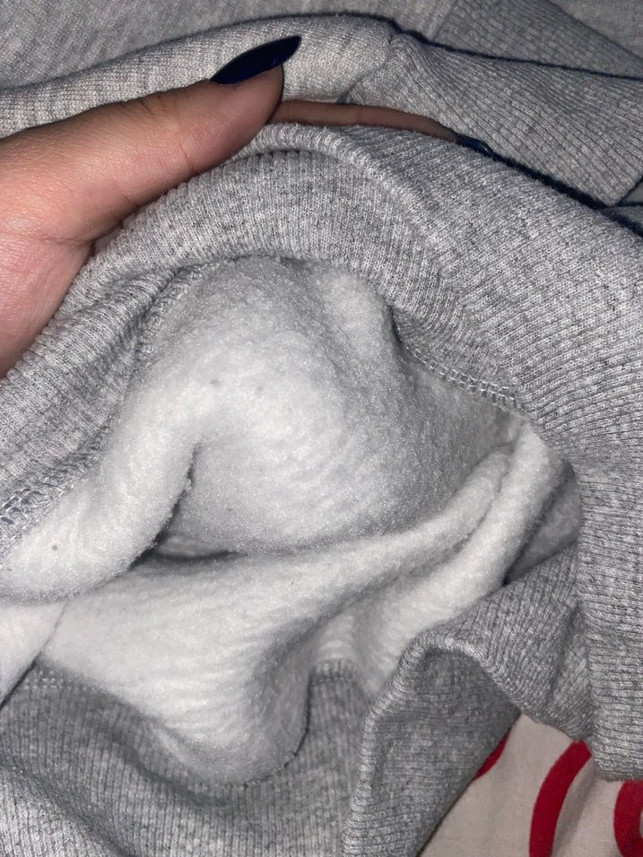 Gri sweatshirt 3 iplik - Görsel 4