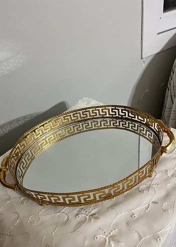Diğer Aynali Oval Tepsi