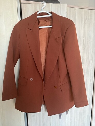 trendyolmilla kahverengi blazer ceket