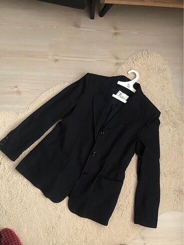 Siyah blazer ceket