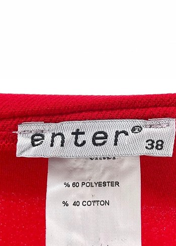 Kırmızı Kadın İspanyol Paça Pantolon - Görsel 2