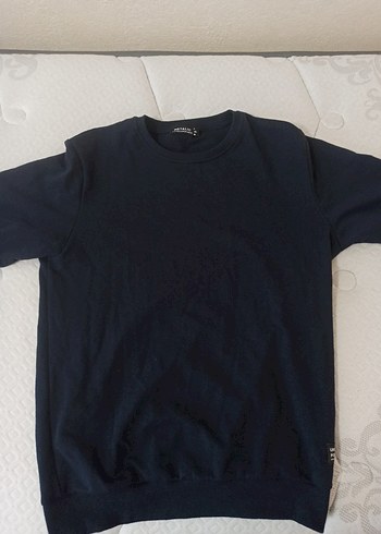 Erkek Lacivert uzun kollu Sweatshirt - Görsel 2