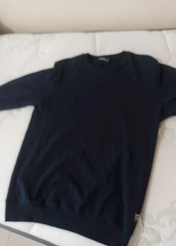 Erkek Lacivert uzun kollu Sweatshirt - Görsel 3