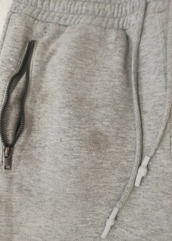 Gri Kadın Fermuarlı Rahat Kesim Eşofman - Görsel 2