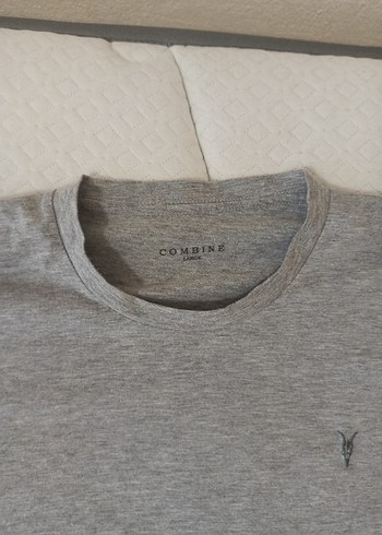 Gri Kısa Kollu Erkek Tişört - Görsel 2