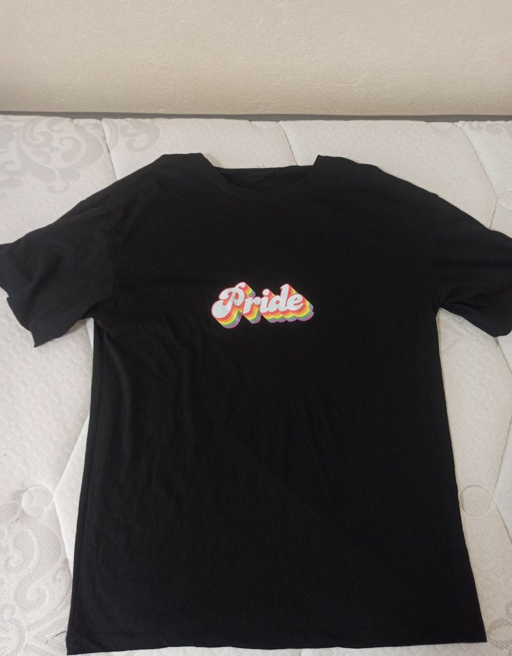 Kadın Çok Renkli Baskılı Tişört - Görsel 3