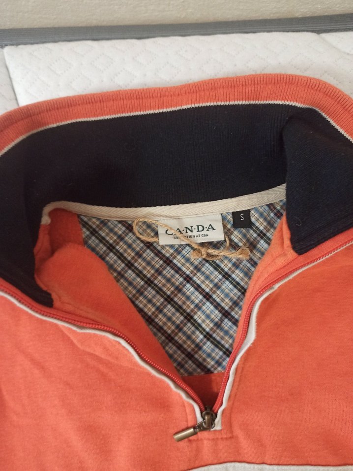 Vintage Fermuarlı Yarım Balıkçı Yaka Erkek Sweatshirt - Görsel 3