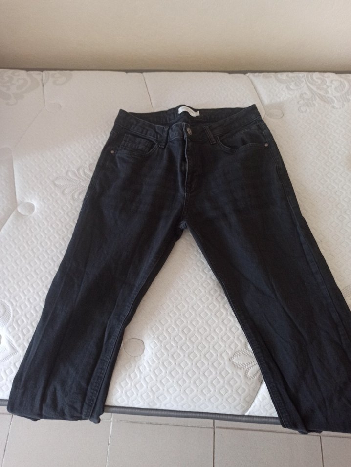 DeFacto Siyah erkek Pantolon - Görsel 2