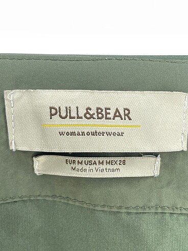 m Beden haki Renk Pull and Bear Bomber %70 İndirimli.