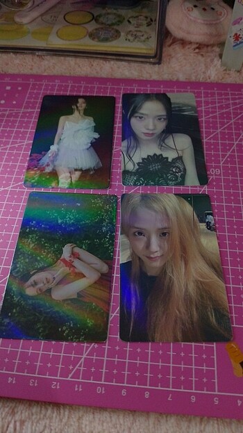 Jisoo lomocard set