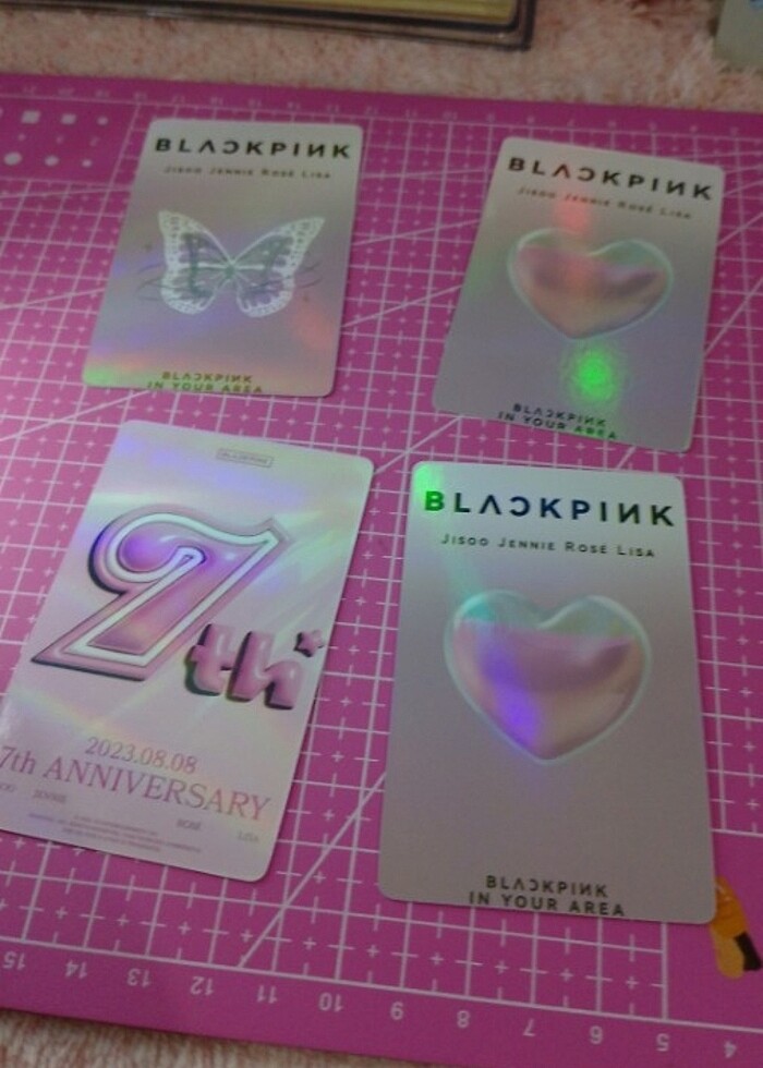 Jisoo lomocard set - Görsel 2